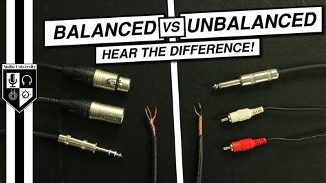 Do Balanced Cables Make A Difference