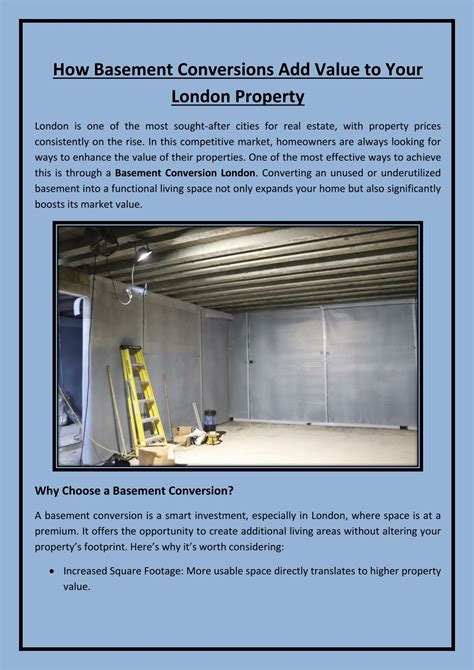 Do Basement Conversions Add Value