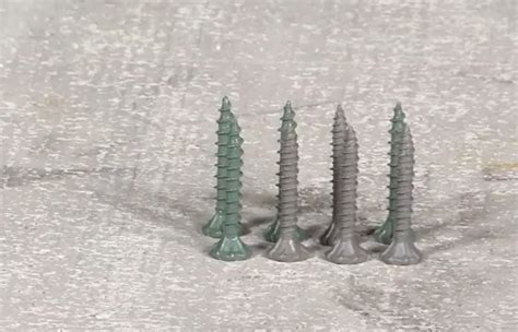 Do Black Drywall Screws Rust