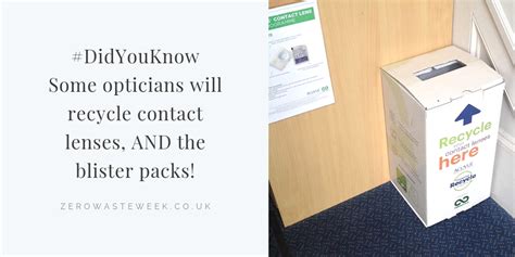 do boots recycle contact lenses