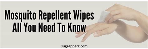 Do Bug Repellent Wipes Work