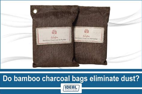 Natural Air Purifying Bags 100 Bamboo Charcoal 6pack Odor Eliminator