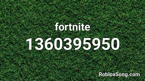 do da fortnite Roblox ID - Roblox music codes