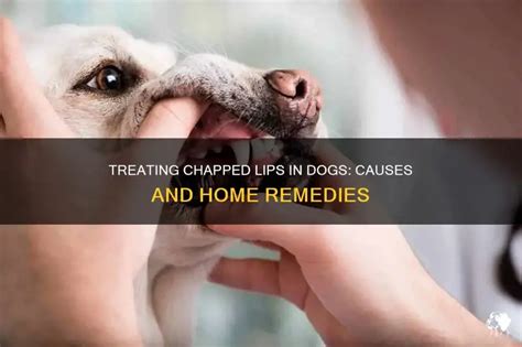 do dogs get chapped lips