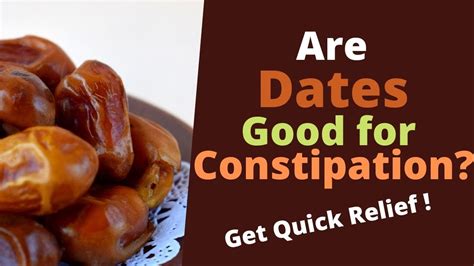 Do Dried Dates Cause Constipation