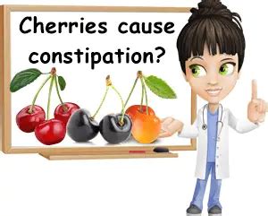 Do Eating Cherries Cause Constipation