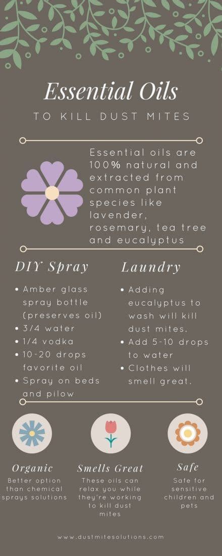 Do Essential Oils Kill Dust Mites