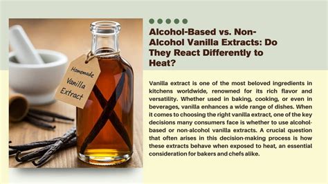 Do Extracts Contain Alcohol