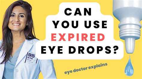 do eye drops expire after 30 days
