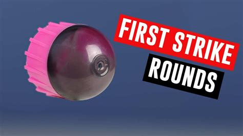 Do First Strike Rounds Hurt More