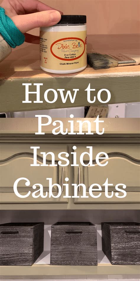 Do I Paint Inside Of Cabinets