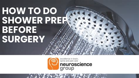 Do I Shower Before Surgery