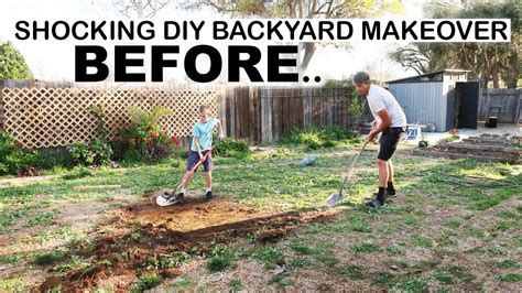 Do It Yourself Backyard Makeover