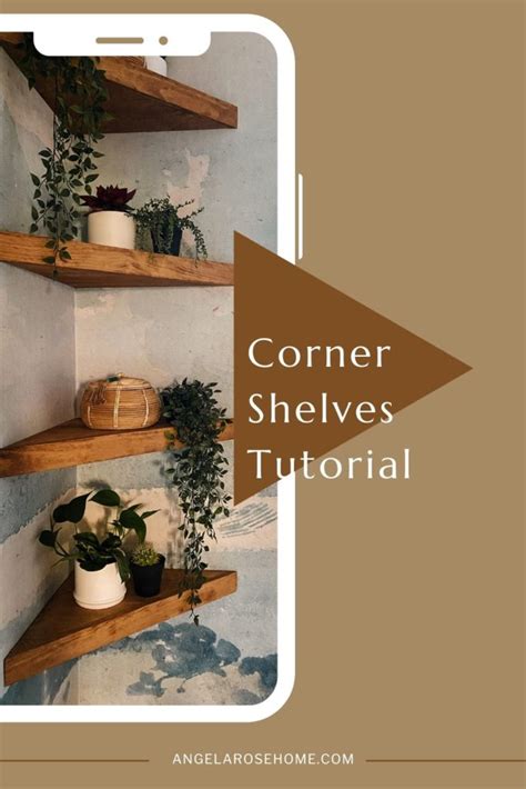 Do It Yourself Diy Corner Shelf