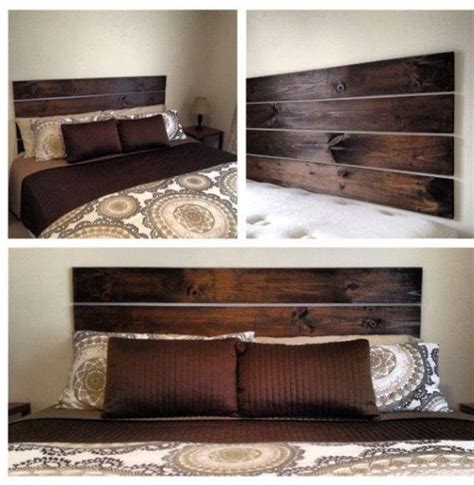 Do It Yourself Floating Headboard
