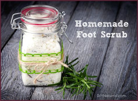 Do It Yourself Foot Scrub