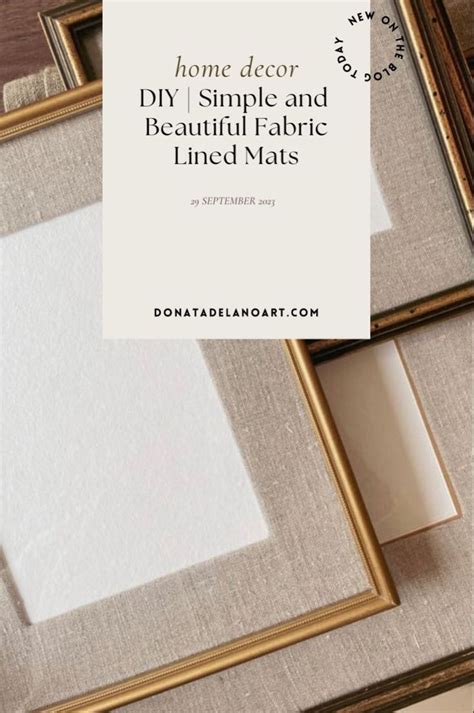 Do It Yourself Frame Matting