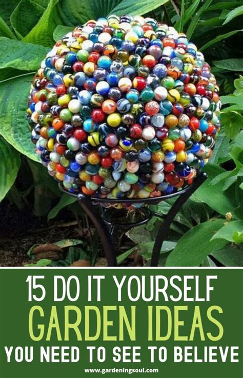 Do It Yourself Garden Decor