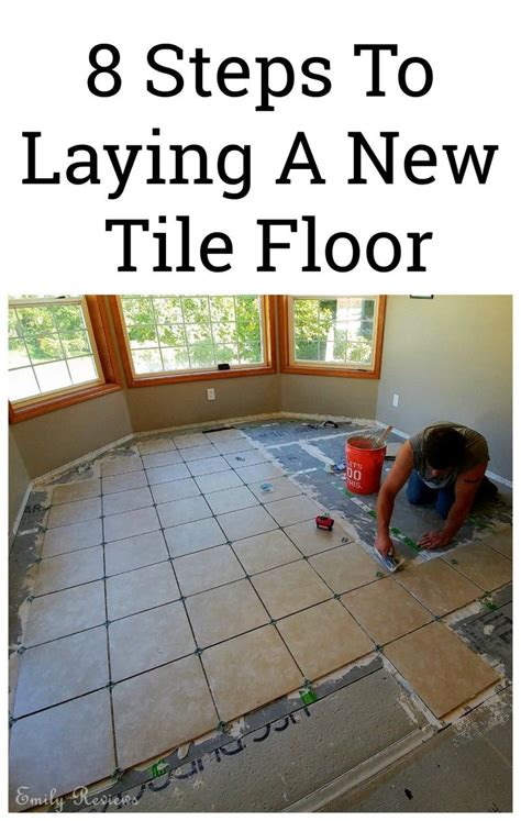 do it yourself tile bathroom floor