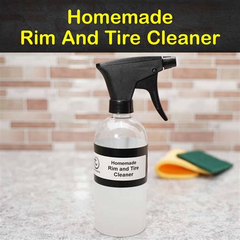Do It Yourself Tire Cleaner