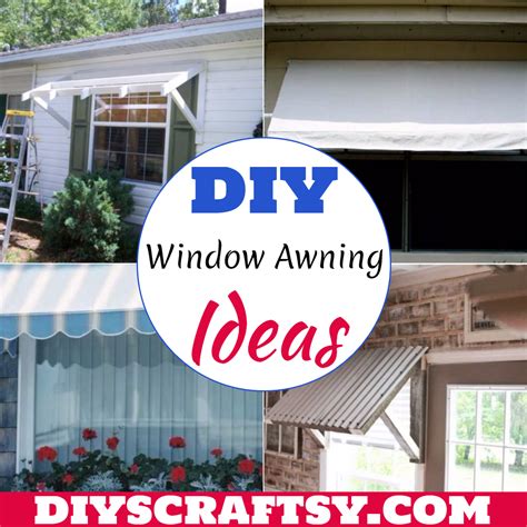 Do It Yourself Window Awning Kits