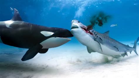 do killer whales attack sharks