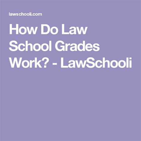 do law school grades matter