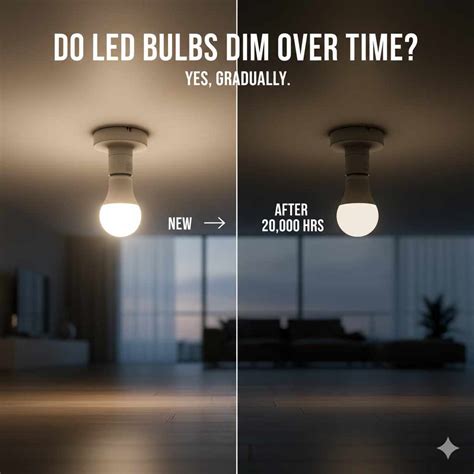 Do Led Light Bulbs Dim Over Time