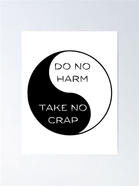 do no harm take no crap