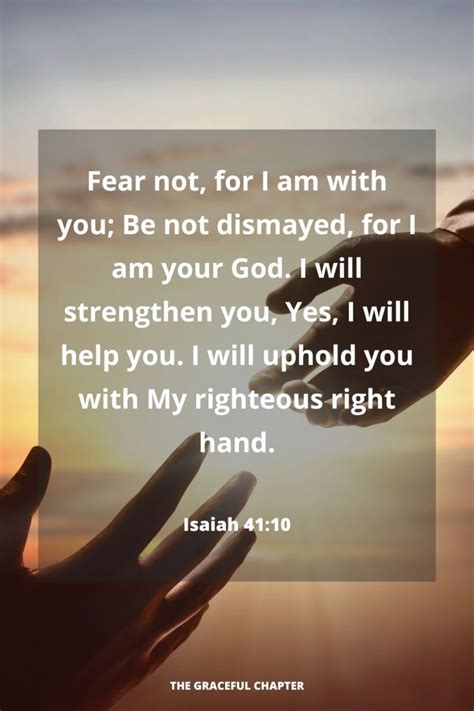 do not be afraid