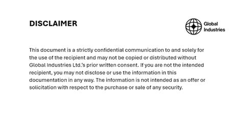 do not distribute document disclaimer examples