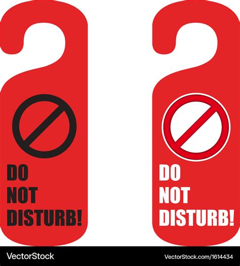 do not disturb hanging sign