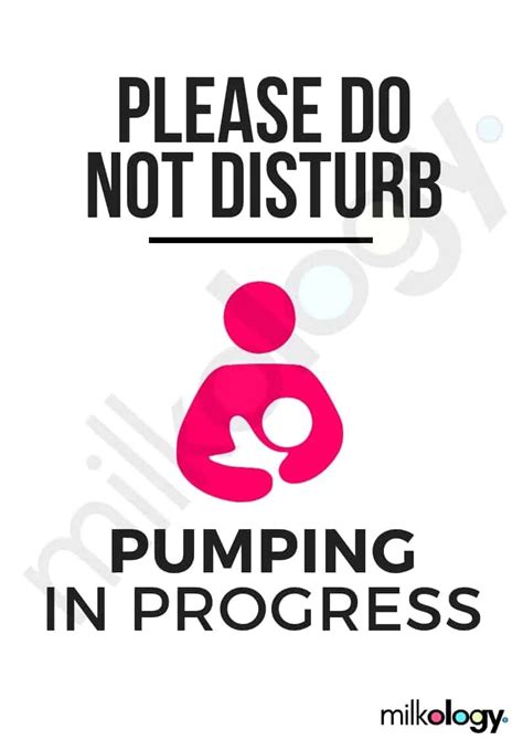 Do Not Disturb Pumping Printable