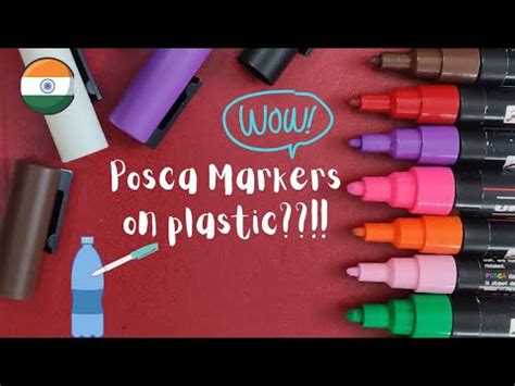 Do Posca Markers Work On Plastic