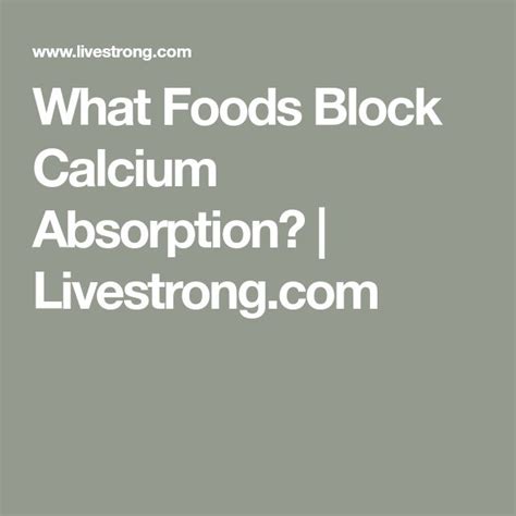 Do Pumpkin Seeds Block Calcium Absorption