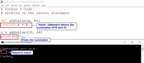 do python functions need a return statement
