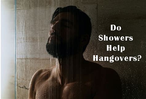 Do Shower Help Hangovers