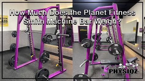 Do Smith Machine Bars Have Weight