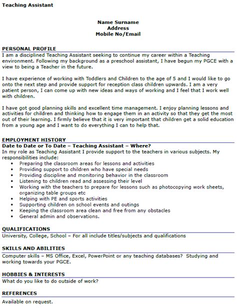 do some work as a teaching assistant maybe