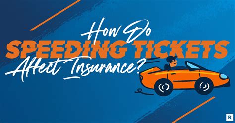 do speeding tickets affect insurance