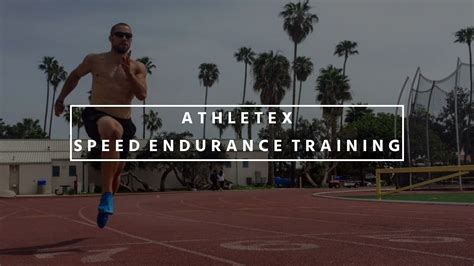 Do Sprinters Need Endurance