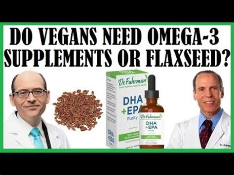 Do Vegans Need Dha