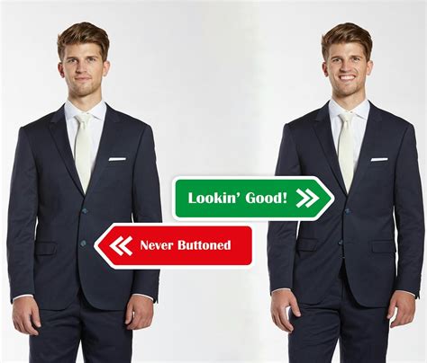 do you button the bottom button on a tux