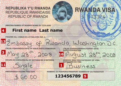 do you need a visa for rwanda