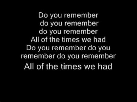 do you remember lyrics dmb