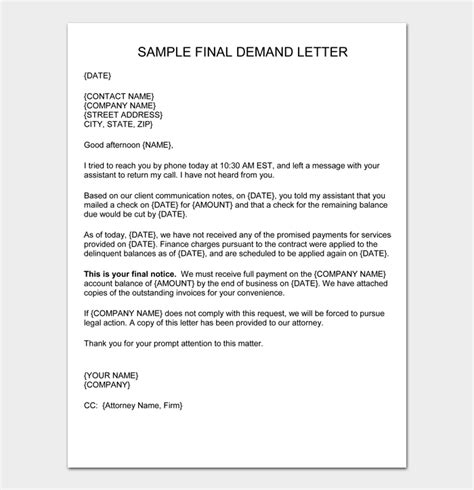 Do demand letters work?