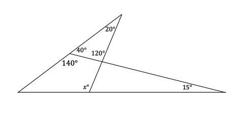 Do triangles have intersecting lines?
