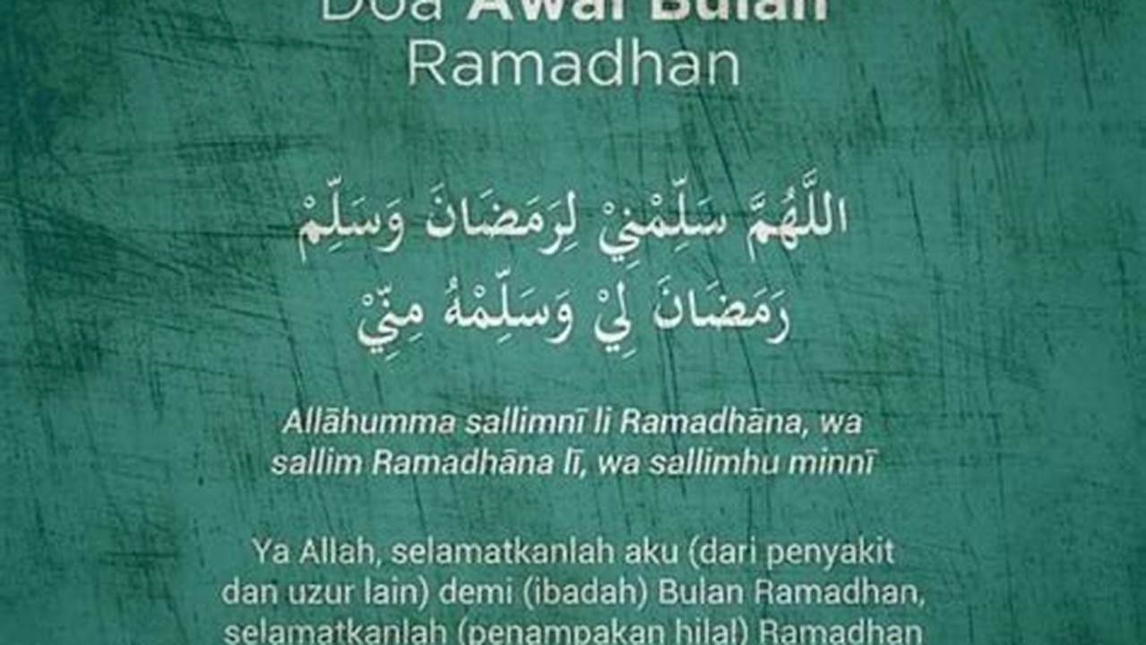 Temukan Rahasia Doa Mandi Ramadhan, Kunci Keberkahan dan Ampunan