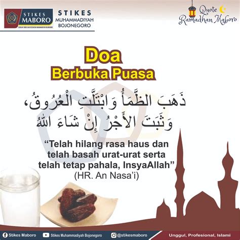 Panduan Doa Berbuka Puasa Muhammadiyah yang Benar