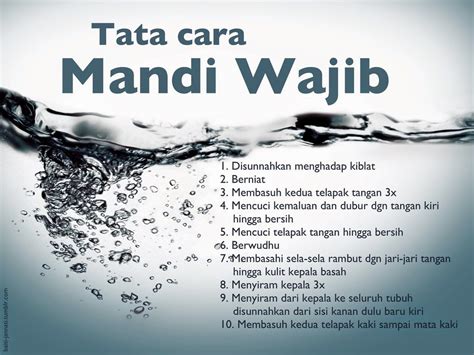 Dunia Pemikiran Nurul Fatihah Mohd Sobri MANDI WAJIB.